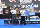 Danrem 082/CPYJ Sukses Menyelenggarakan Open Tournament Taekwondo Piala Panglima TNI di GOR Unesa Surabaya